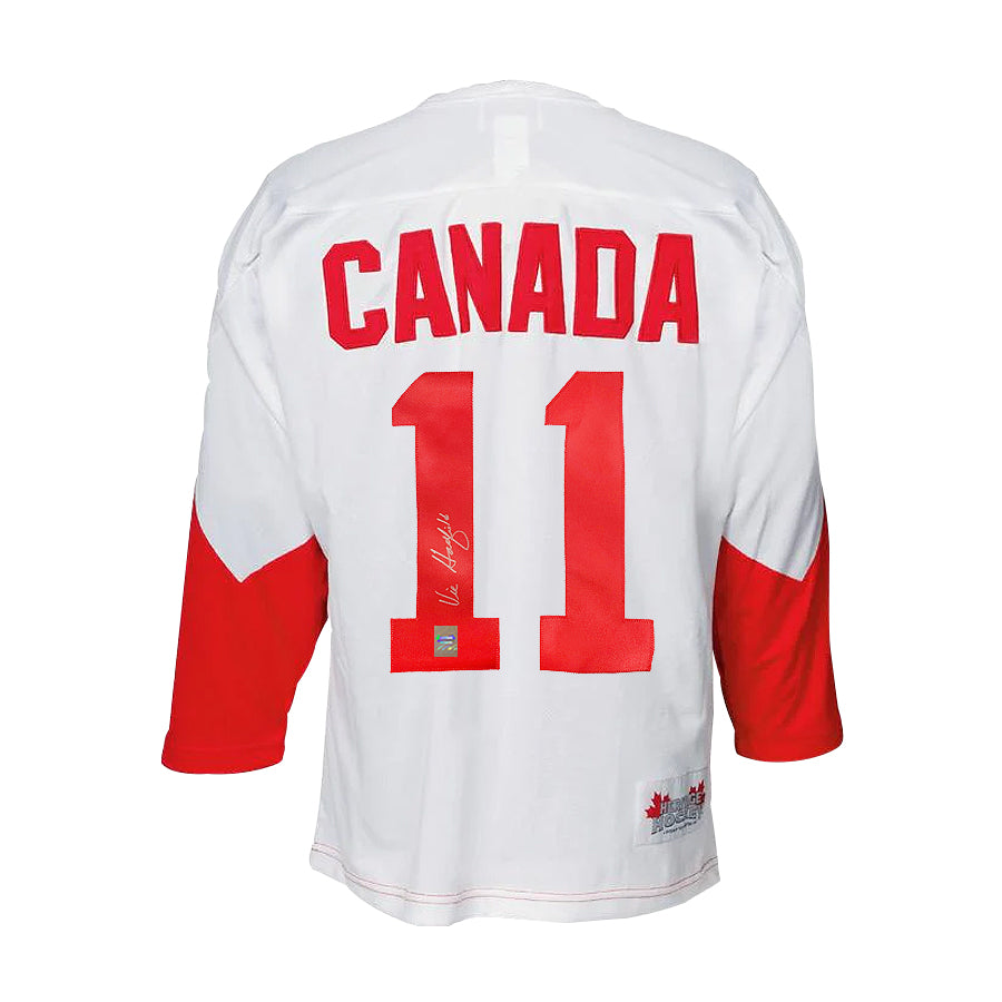 Bobby Clarke a signé le maillot de la série Summit d'Équipe Canada 1972