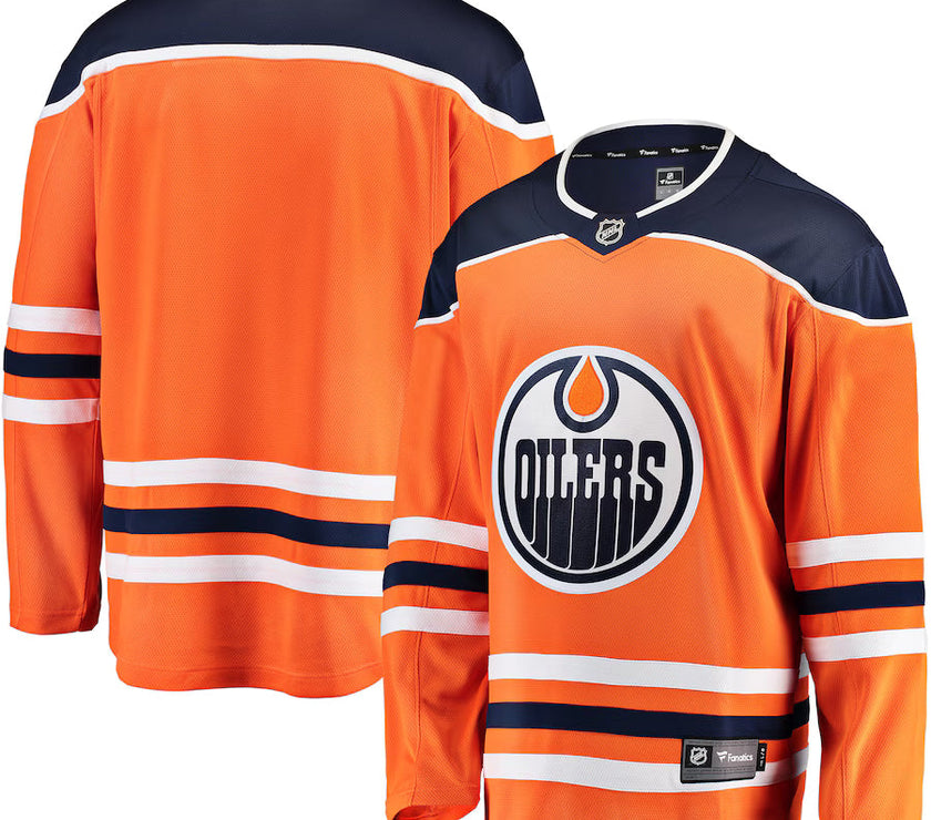 Edmonton Oilers NHL Fanatics Breakaway Home Jersey