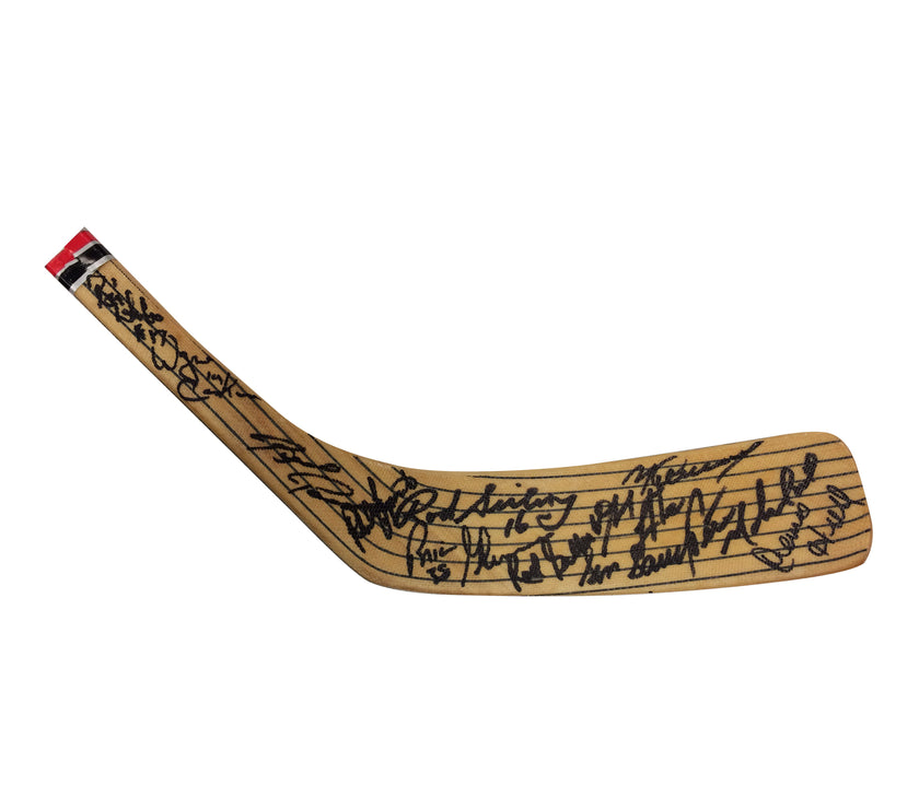 Team Canada 1972 Multi-Signed Hockey Stick - 23 Signatures