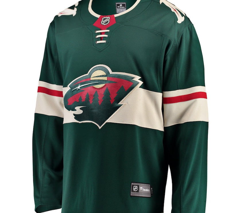 Minnesota Wild NHL Fanatics Breakaway Home Jersey