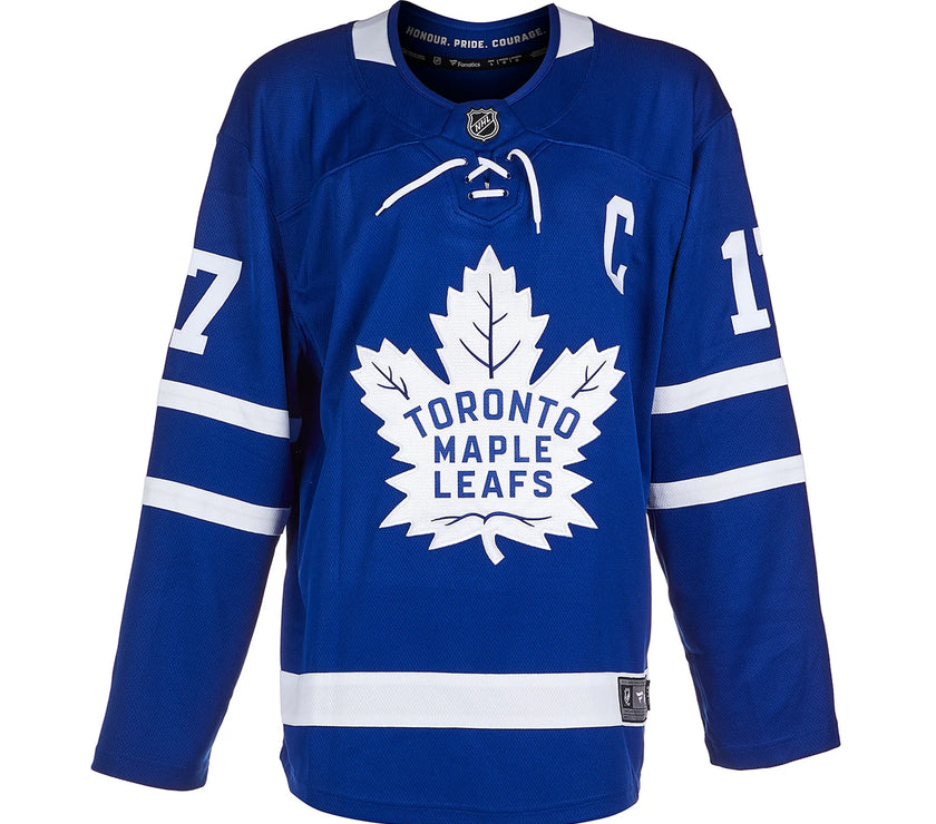 Wendel Clark Signed Toronto Maple Leafs Fanatics Breakaway Home Blue Jersey