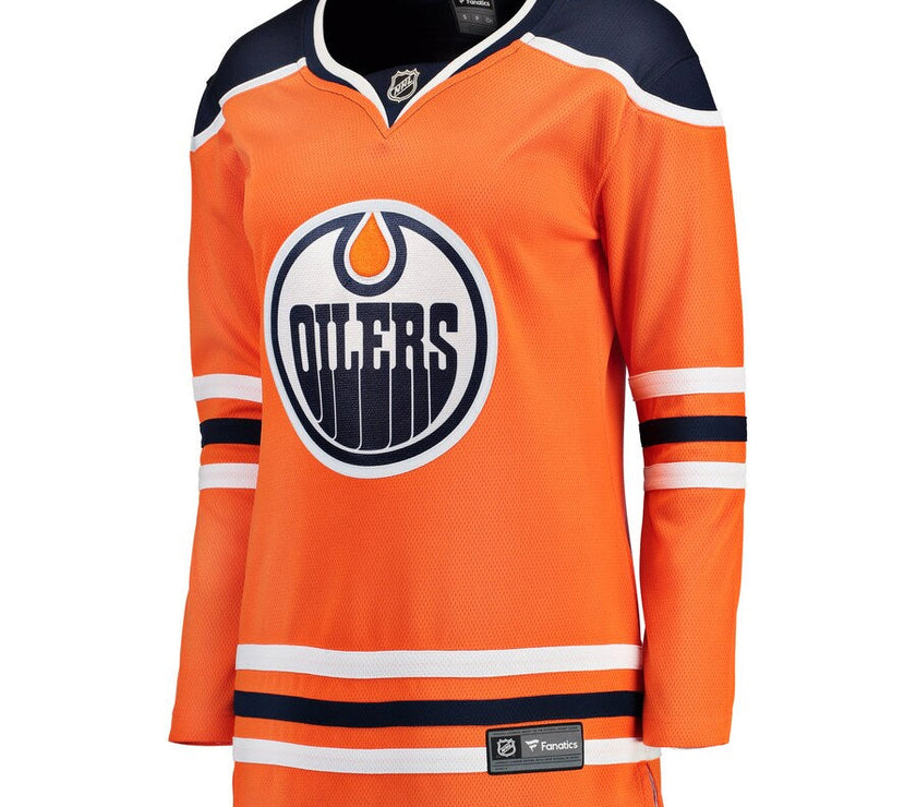 Women's Edmonton Oilers NHL Fanatics Breakaway Home Jersey