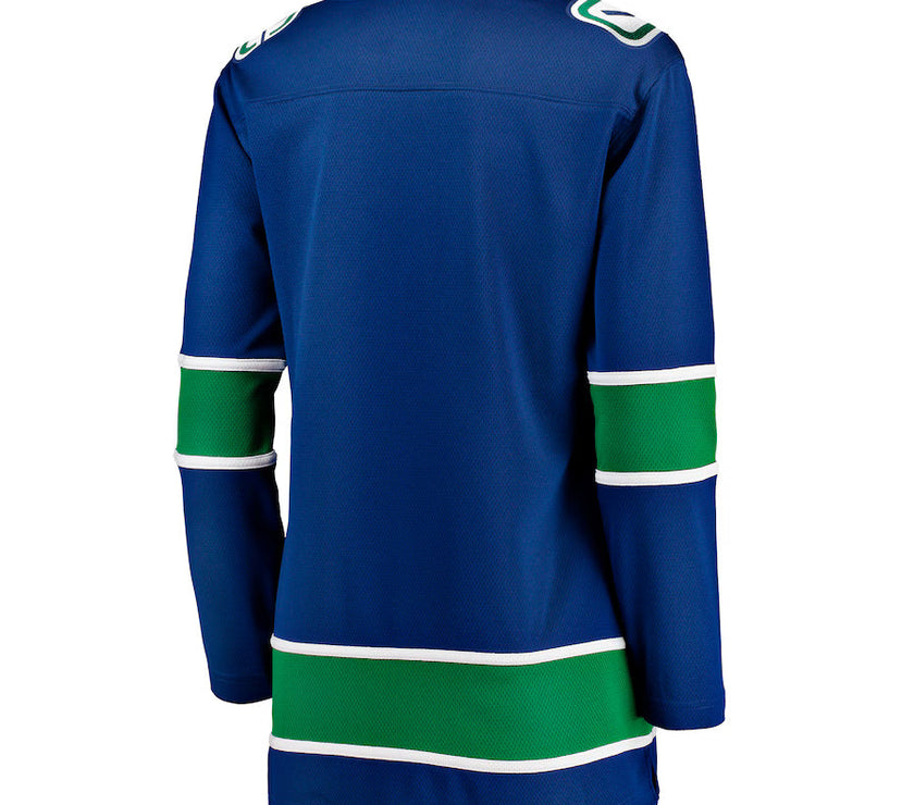 Women's Vancouver Canucks NHL Fanatics Breakaway Home Jersey