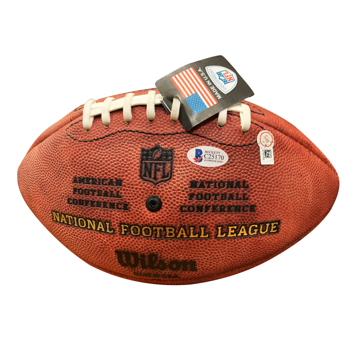 Peyton and Archie Manning Signed Football