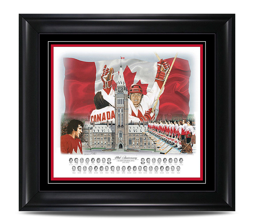 Team Canada 1972 40th Anniversary Print - Heritage Hockey™