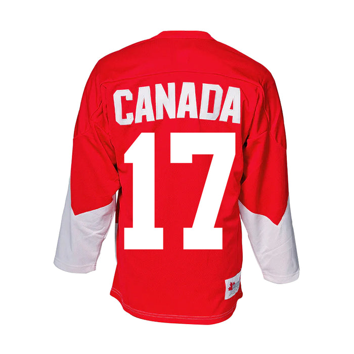 Bill White Team Canada 1972 Summit Series Jersey