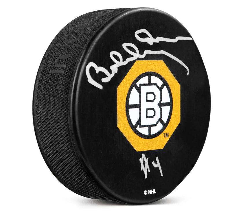 Bobby Orr Signed Boston Bruins Octagon Logo Puck