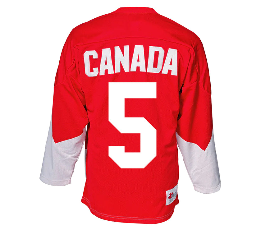 Brad Park Team Canada 1972 Summit Series Jersey