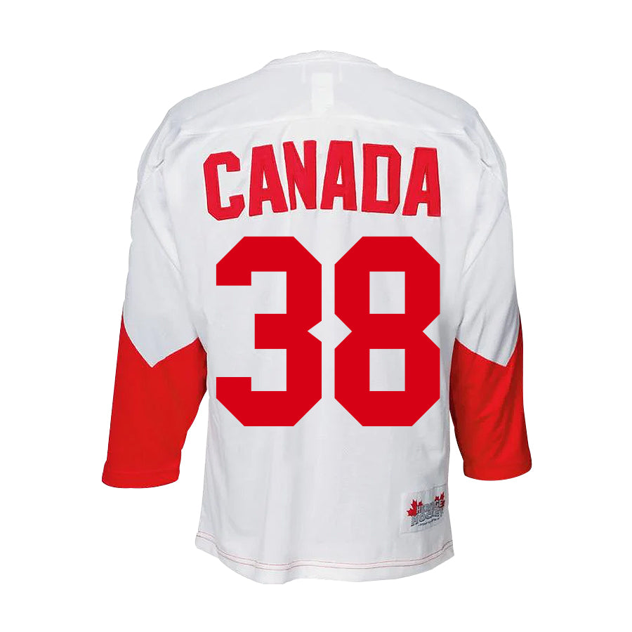 Brian Glennie Team Canada 1972 Summit Series Jersey