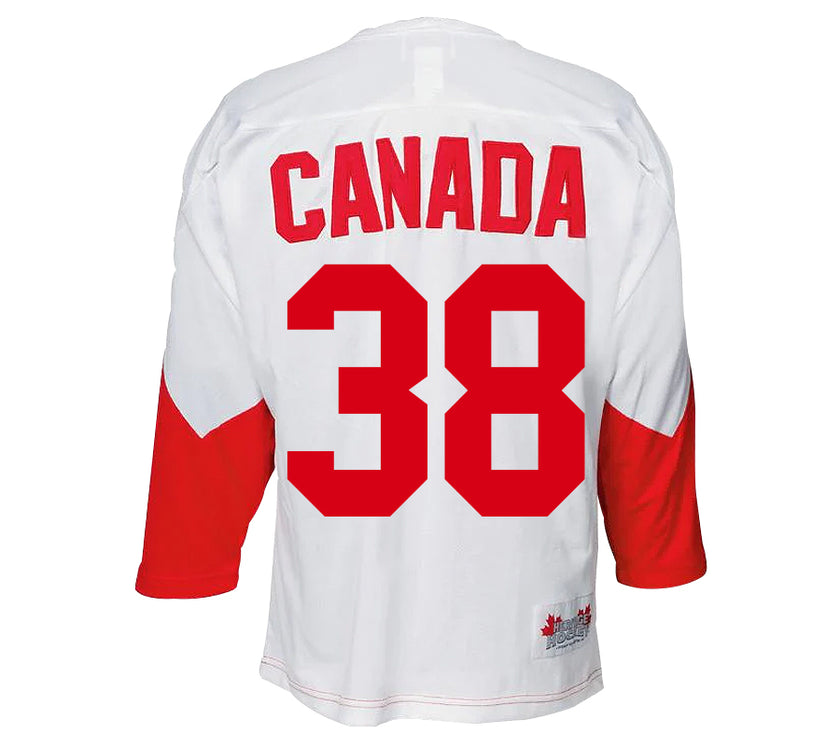 Brian Glennie Team Canada 1972 Summit Series Jersey