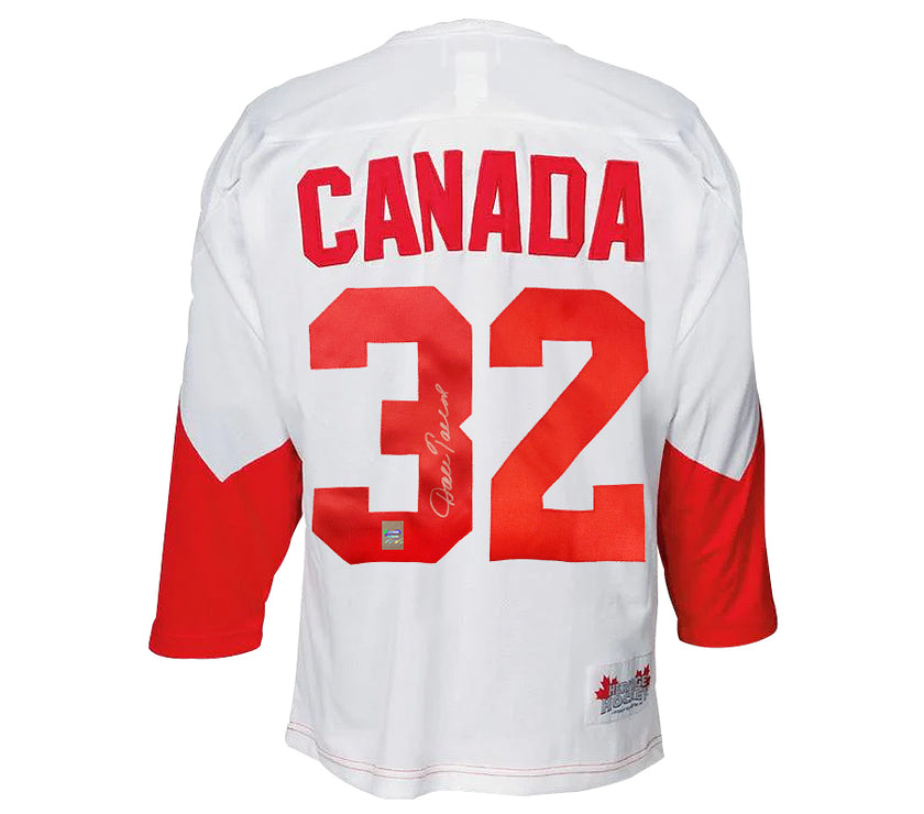 Dale Tallon Signed Team Canada 1972 Summit Series Away White Jersey