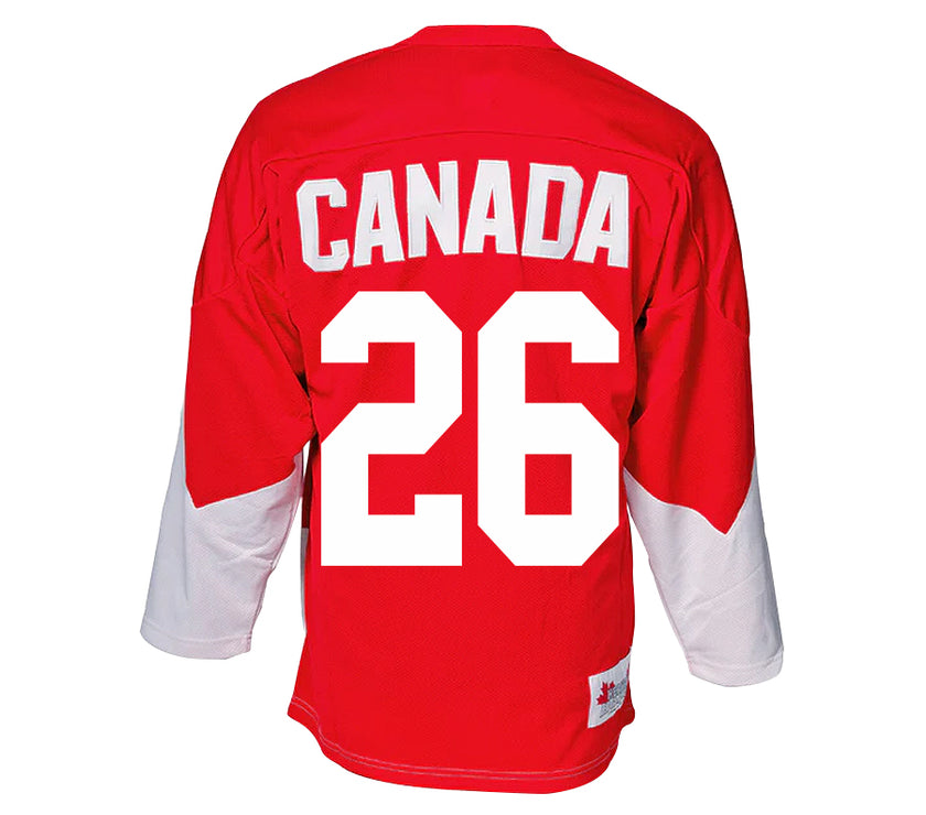 Don Awrey Team Canada 1972 Summit Series Jersey