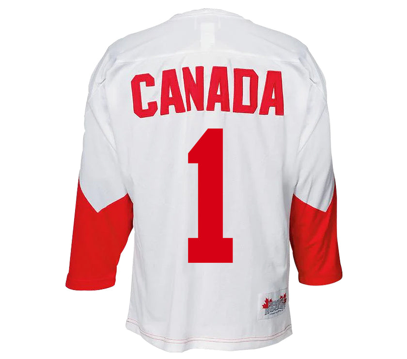 Ed Johnston Team Canada 1972 Summit Series Jersey