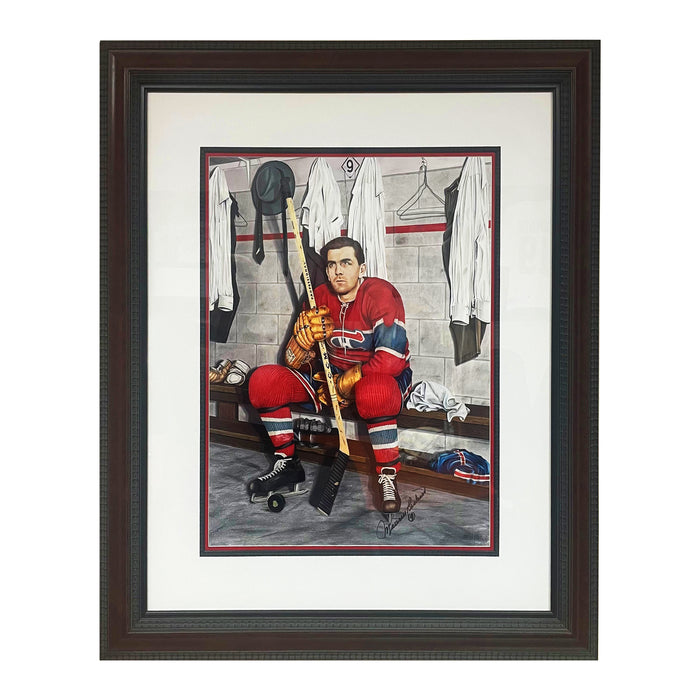 For the Love of the Game Signed Framed Original Painting by Artist Daniel Parry