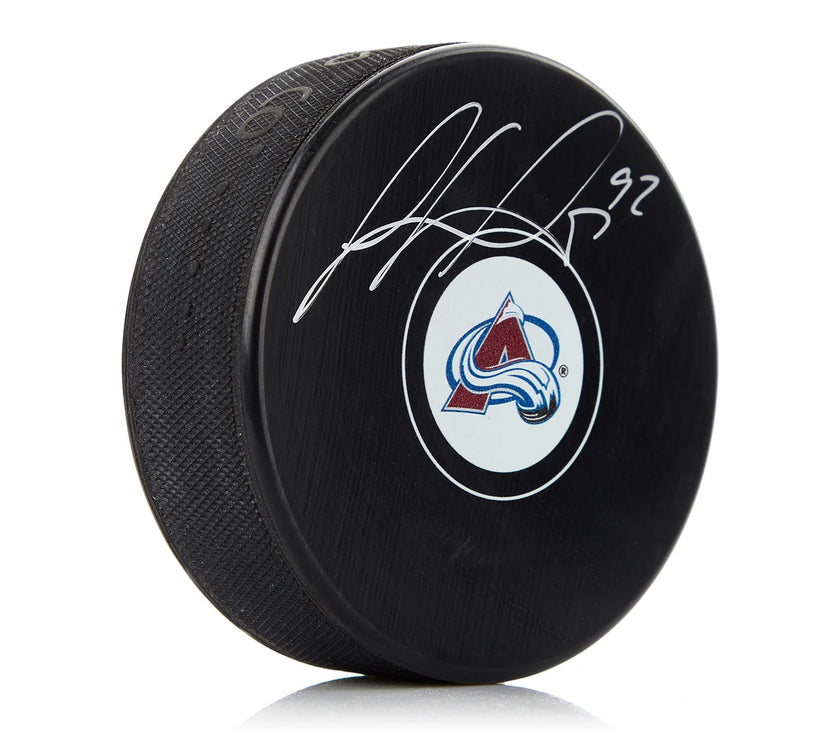 Gabriel Landeskog Signed Colorado Avalanche Puck