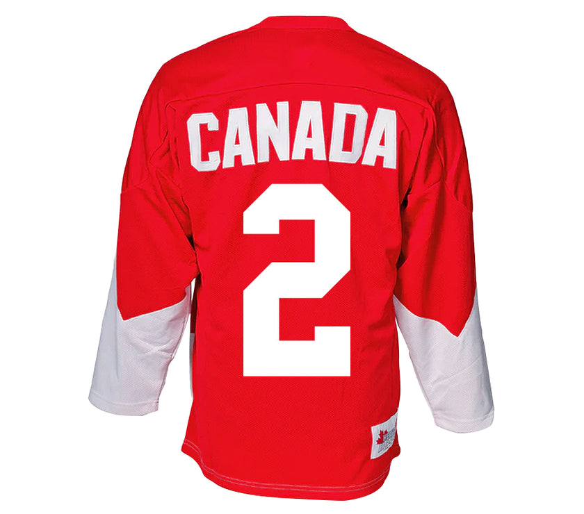 Gary Bergman Team Canada 1972 Summit Series Jersey