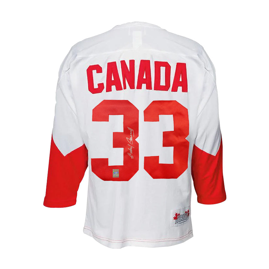 Complete Set of 30 Autographed Team Canada 1972 Summit Series Jerseys