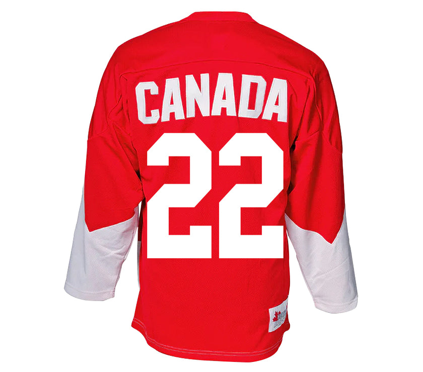 Jean-Paul Parise Team Canada 1972 Summit Series Jersey