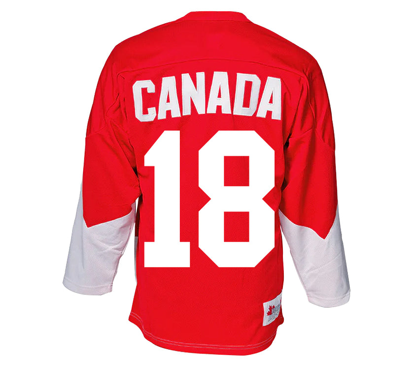 Jean Ratelle Team Canada 1972 Summit Series Jersey