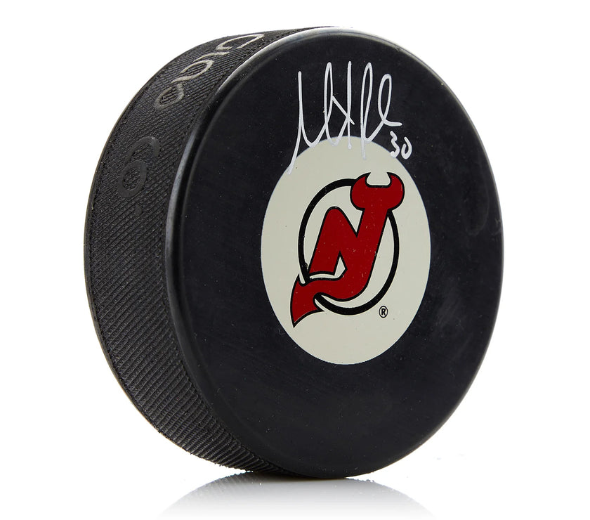 Martin Brodeur Signed New Jersey Devils Puck