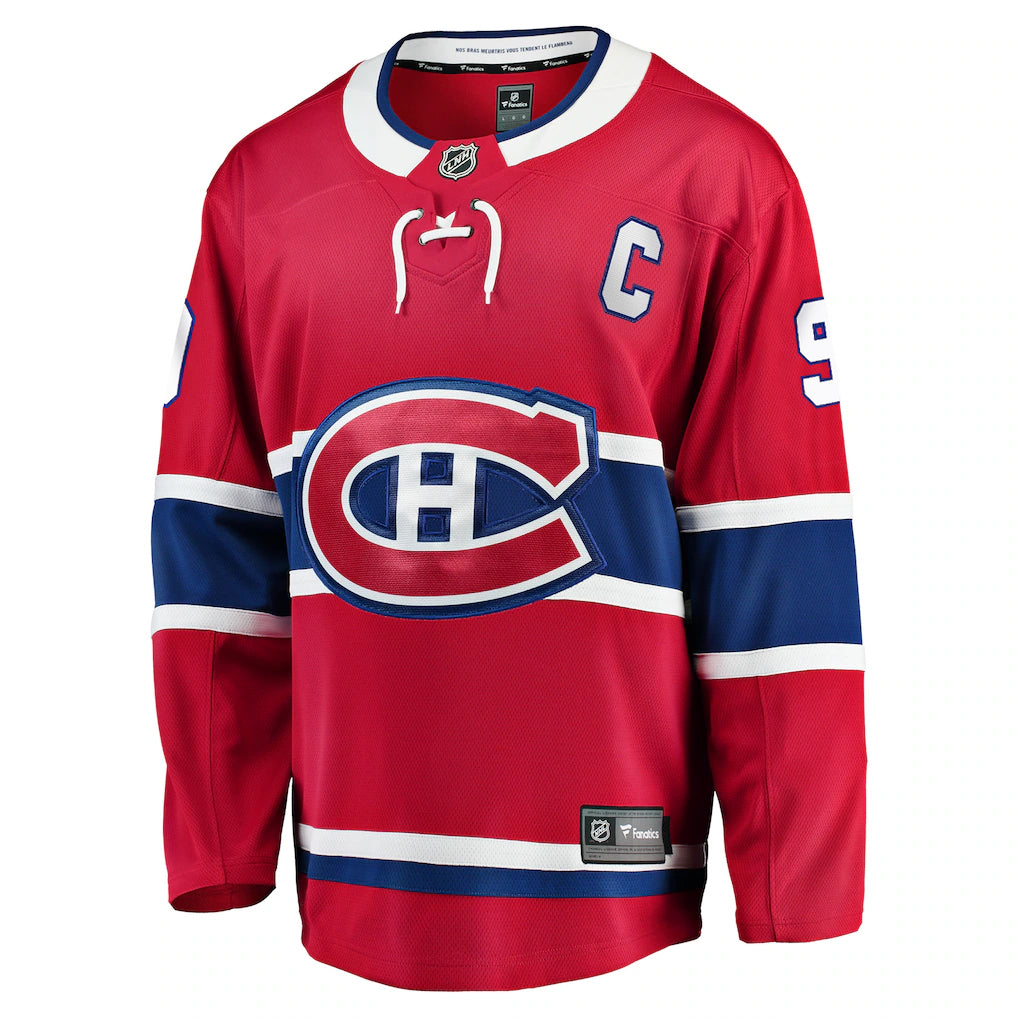 Maurice Richard Signed Montreal Canadiens Fanatics Breakaway Home Red Jersey