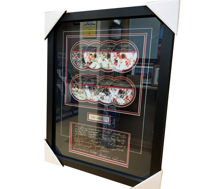 Multi-Signed 1972 Summit Series Framed '72 Complete 8-DISC DVD Set