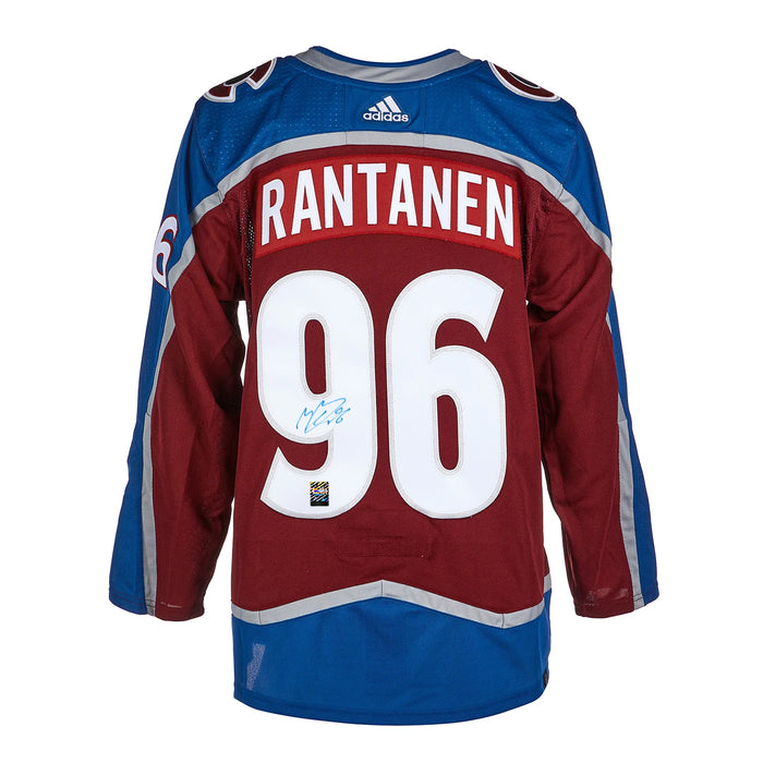 Mikko Rantanen Signed Colorado Avalanche Adidas Pro Home Maroon Jersey