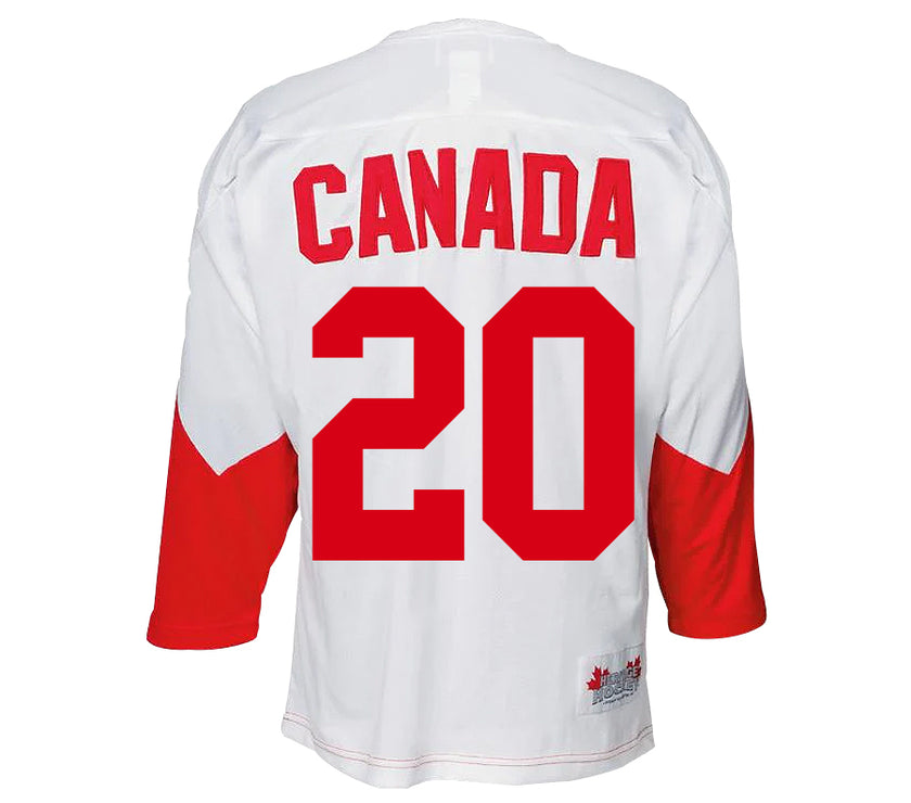 Peter Mahovlich Team Canada 1972 Summit Series Jersey