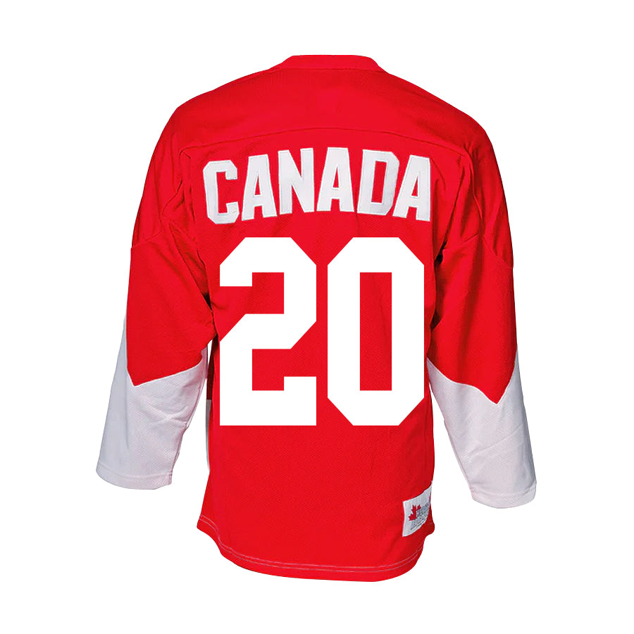 Peter Mahovlich Team Canada 1972 Summit Series Jersey