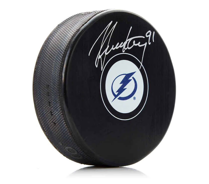 Steven Stamkos Signed Tampa Bay Lightning Puck