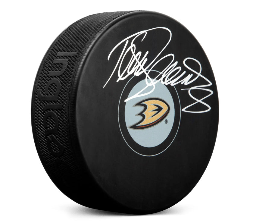 Teemu Selanne Signed Anaheim Ducks Puck