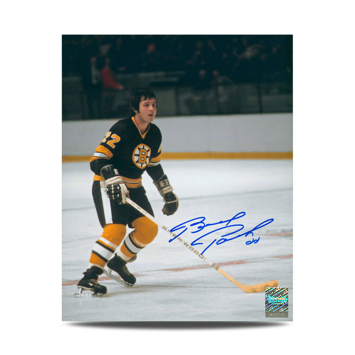 Brad Park Signed Boston Bruins Legend 8X10 Photo