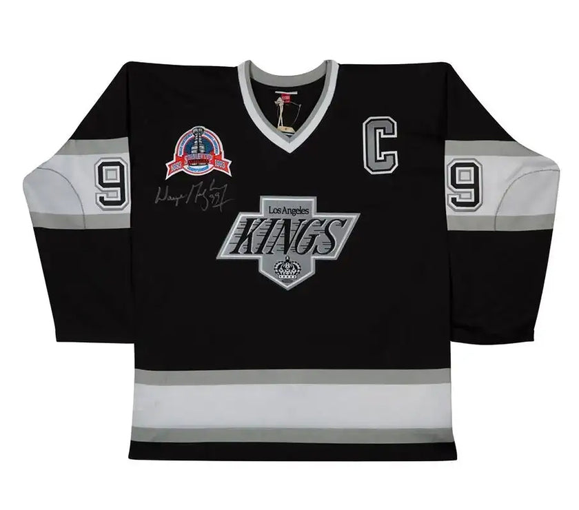 Wayne Gretzky Signed Los Angeles Kings Mitchell & Ness Authentic 1992-93 Black Jersey