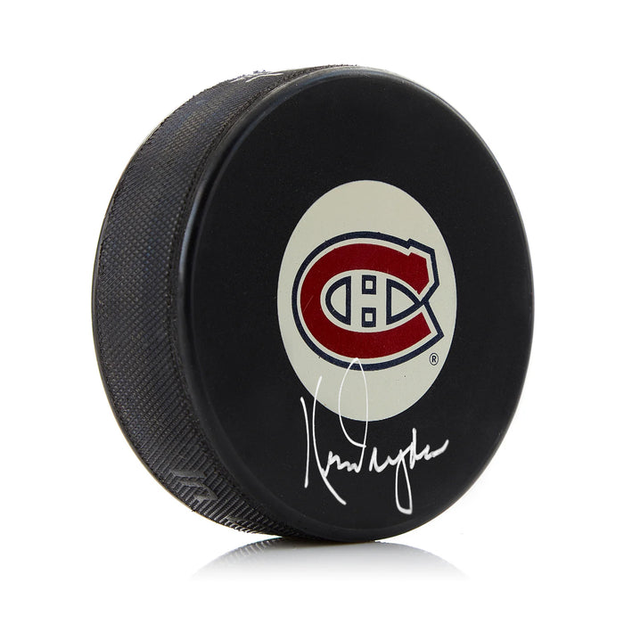 Ken Dryden Signed Montreal Canadiens Puck