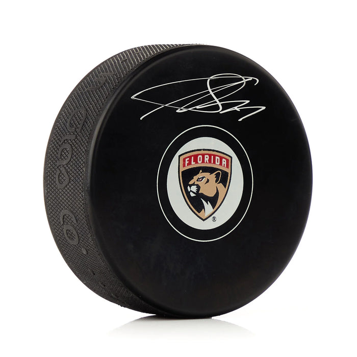 Sergei Bobrovsky Signed Florida Panthers Puck