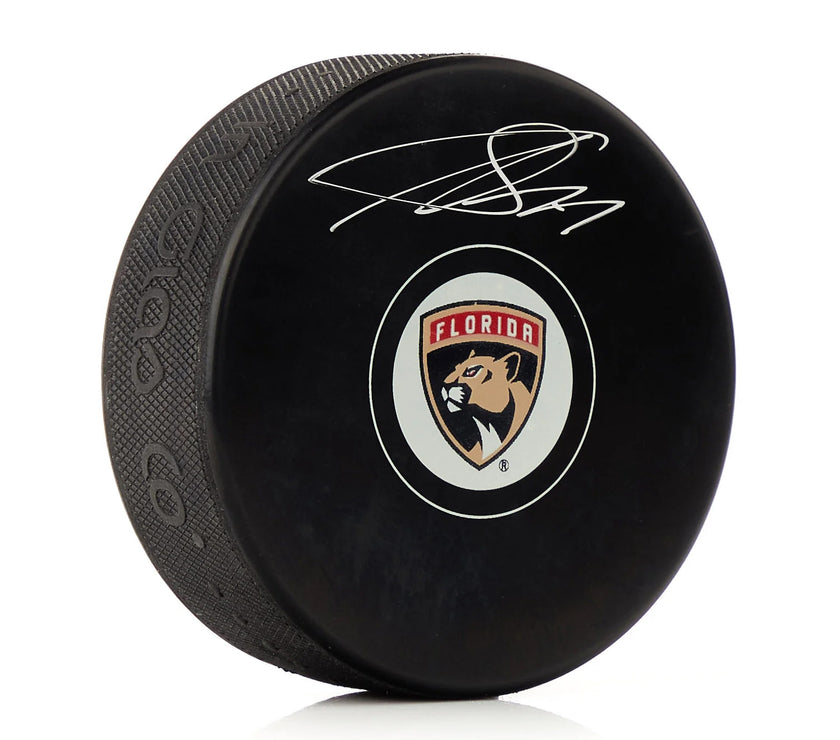 Sergei Bobrovsky Signed Florida Panthers Puck