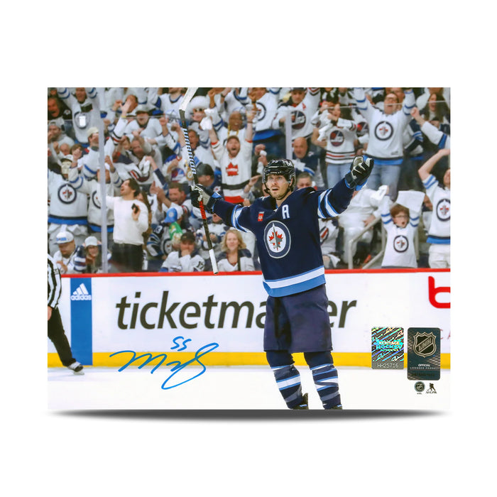 Mark Scheifele Signed Winnipeg Jets Playoff Whiteout 8X10 Photo