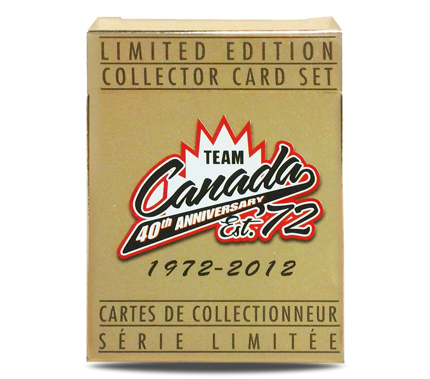 Team Canada 1972 40th Anniversary Collectors Card Set - Heritage Hockey™