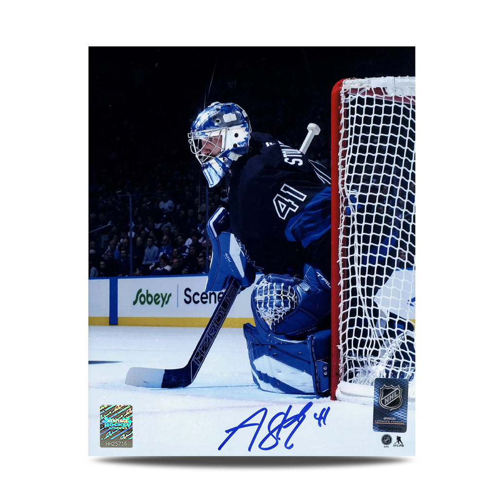 Anthony Stolarz Signed Toronto Maple Leafs Hero Profile 8X10 Photo