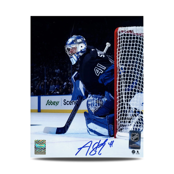 Anthony Stolarz Signed Toronto Maple Leafs Hero Profile 8X10 Photo