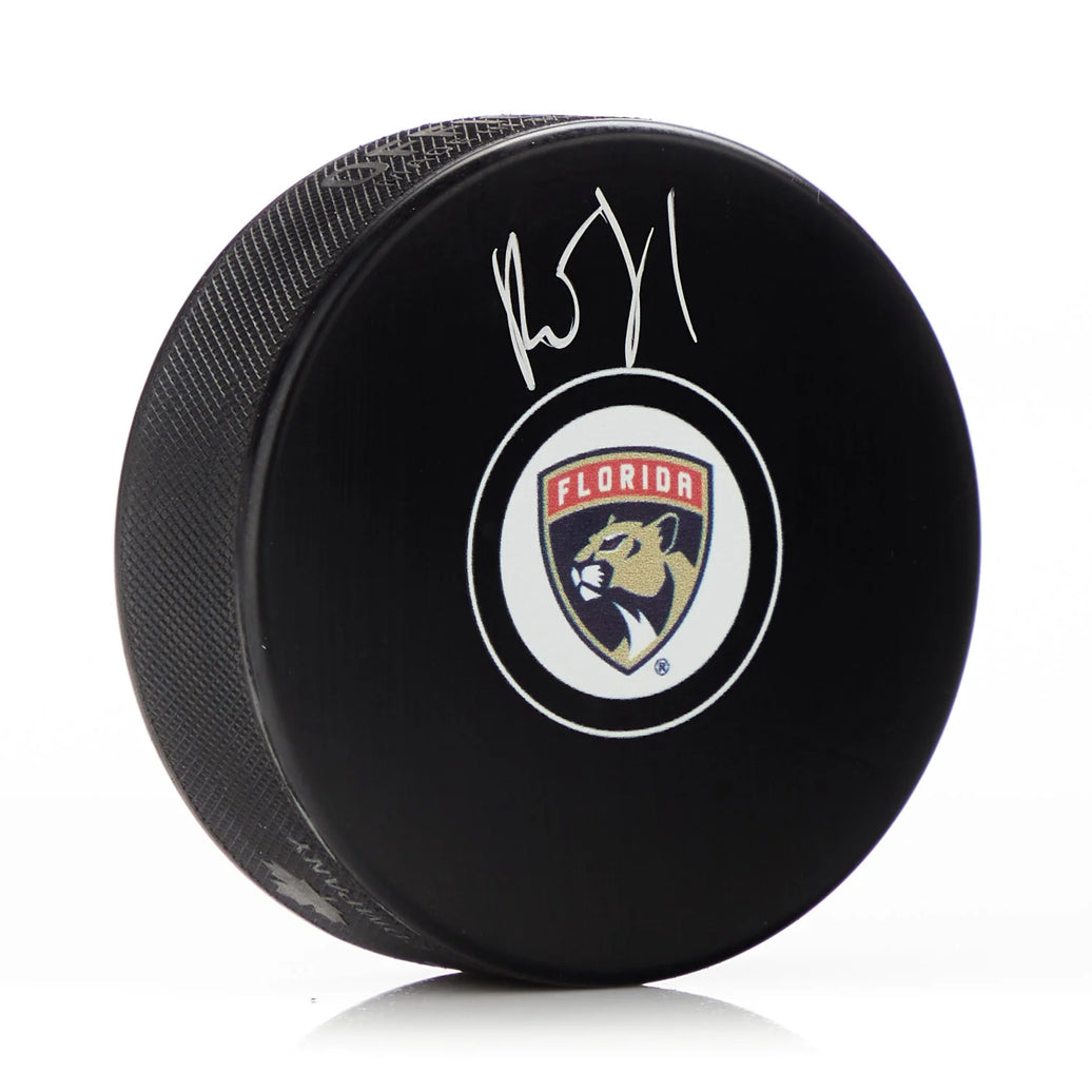 Roberto Luongo Signed Florida Panthers Puck