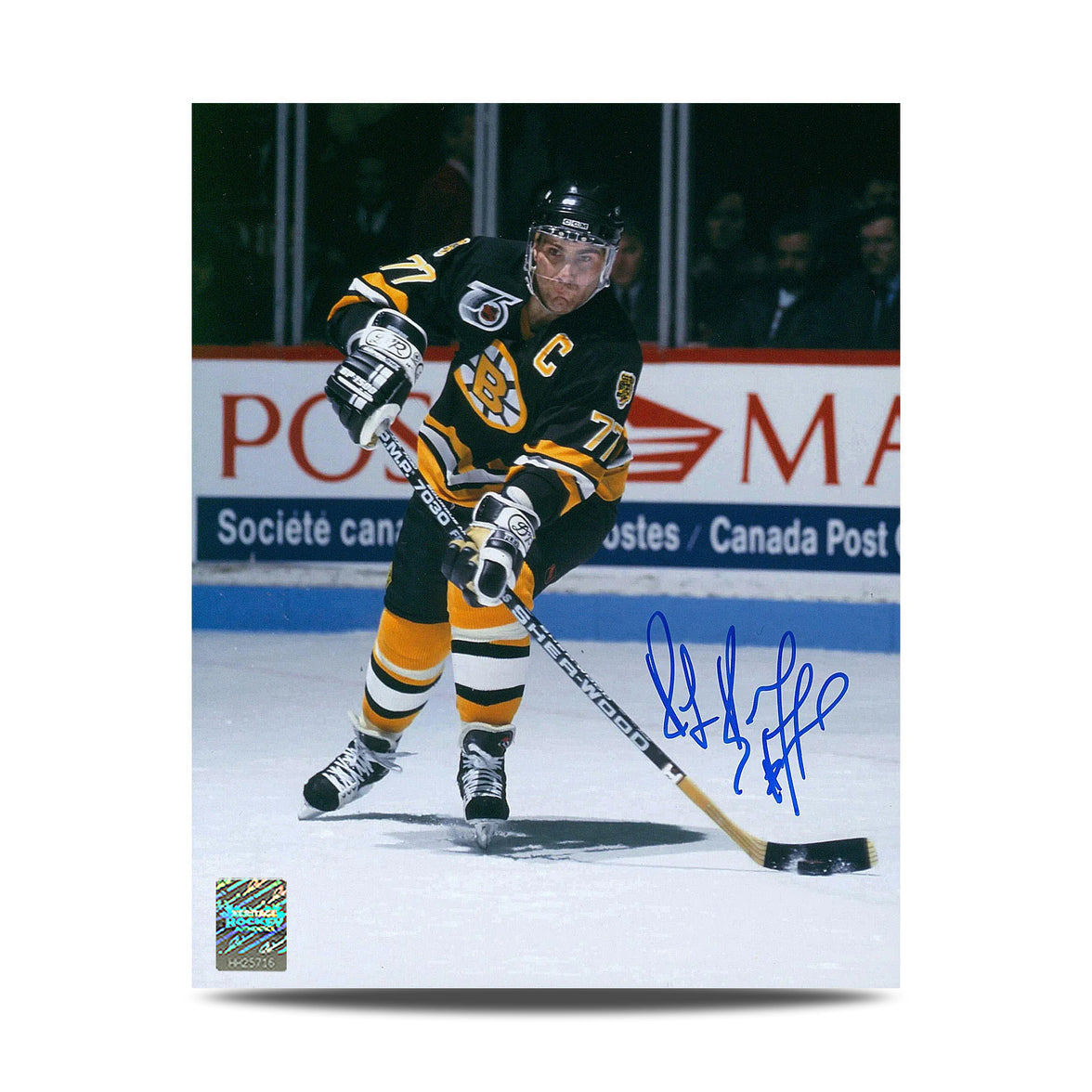 Ray Bourque Signed Boston Bruins Captain 8X10 Photo