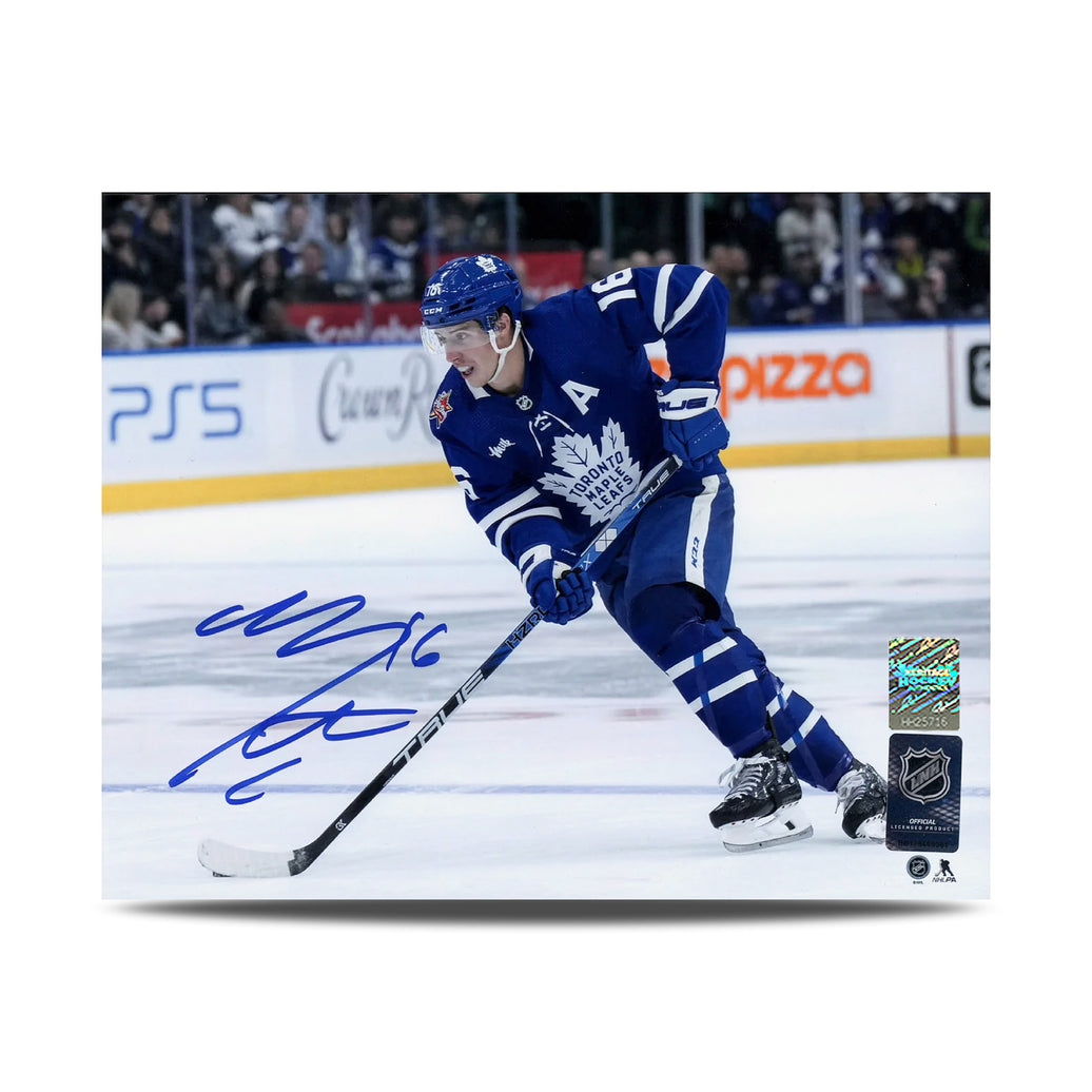Mitch Marner Signed Toronto Maple Leafs Hockey 8X10 Photo