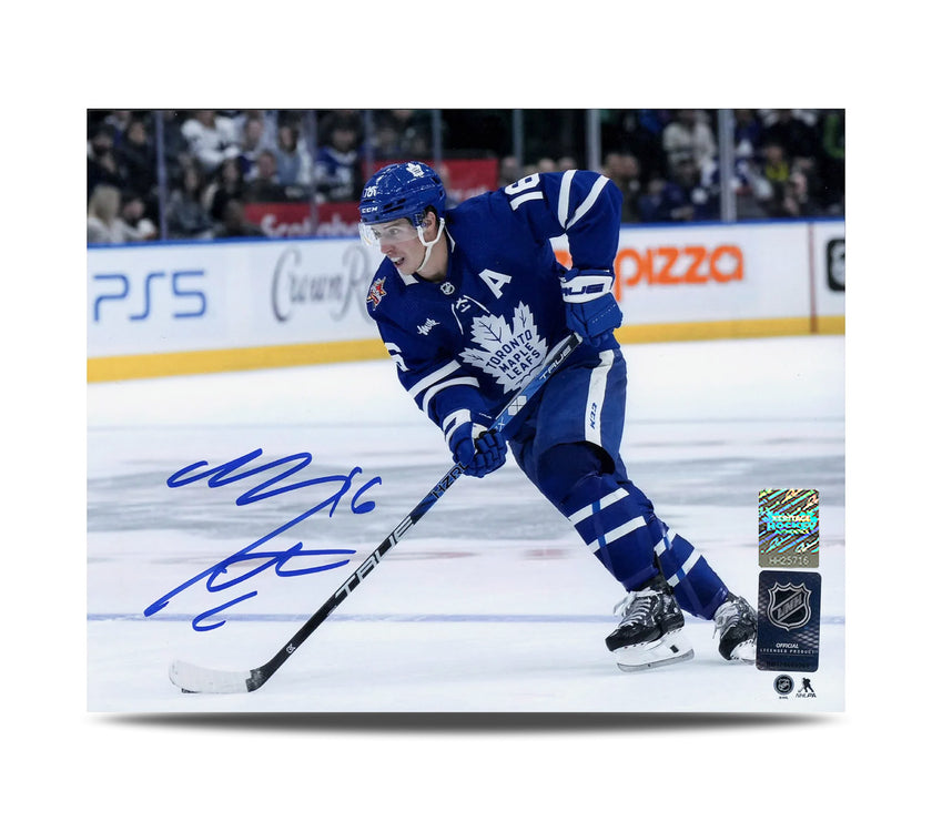 Mitch Marner Signed Toronto Maple Leafs Hockey 8X10 Photo