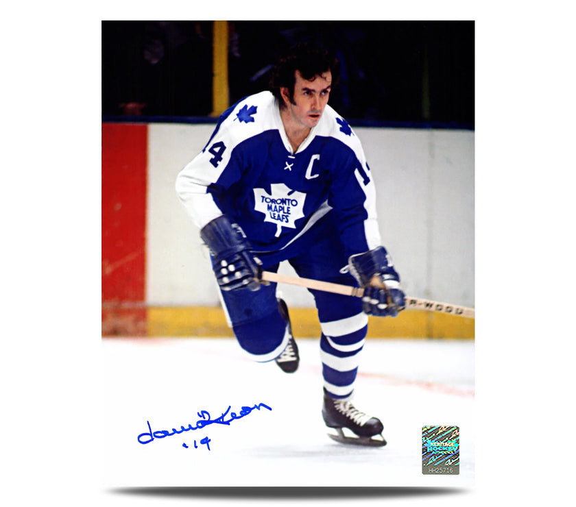 Dave Keon Signed Toronto Maple Leafs Captain 8X10 Photo