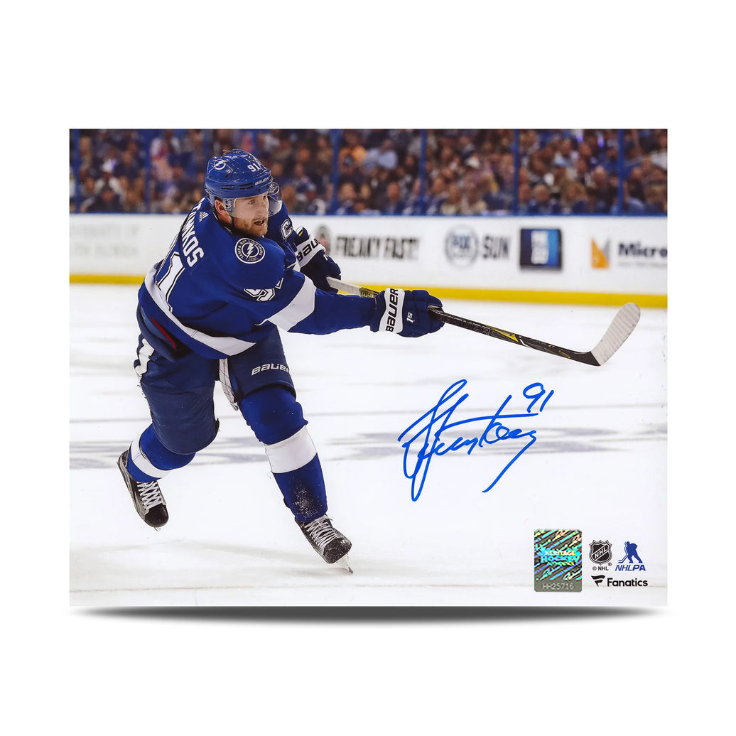 Steven Stamkos Signed Tampa Bay Lightning Shooting 8X10 Photo