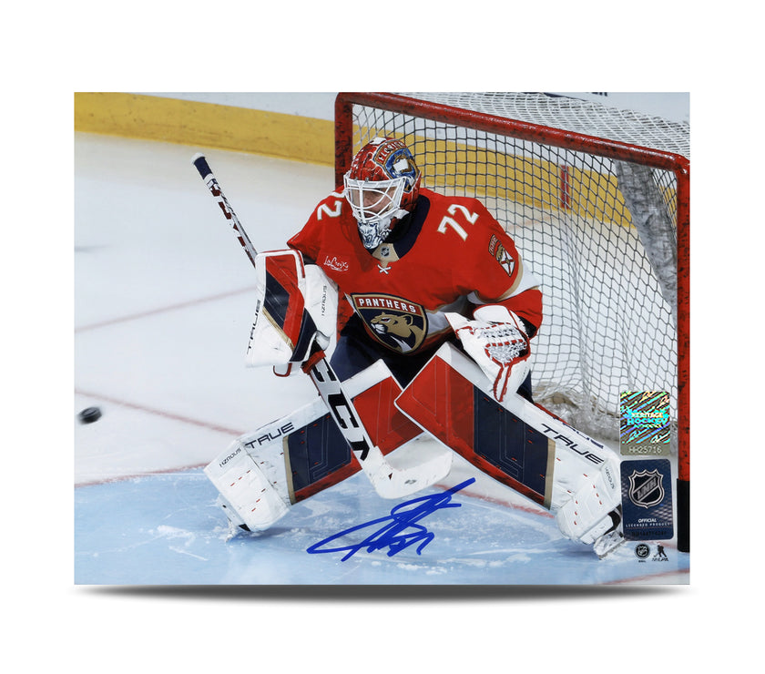 Sergei Bobrovsky Signed Florida Panthers Goalie 8X10 Photo