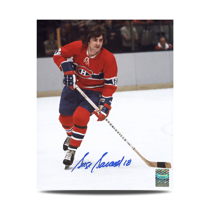Serge Savard Signed Montreal Canadiens 8X10 Photo