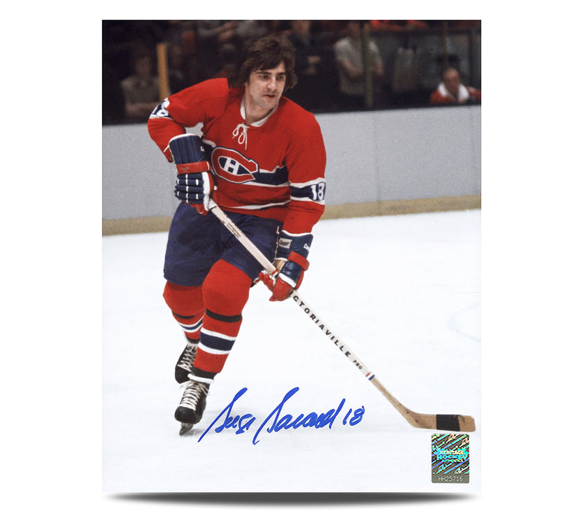 Serge Savard Signed Montreal Canadiens 8X10 Photo