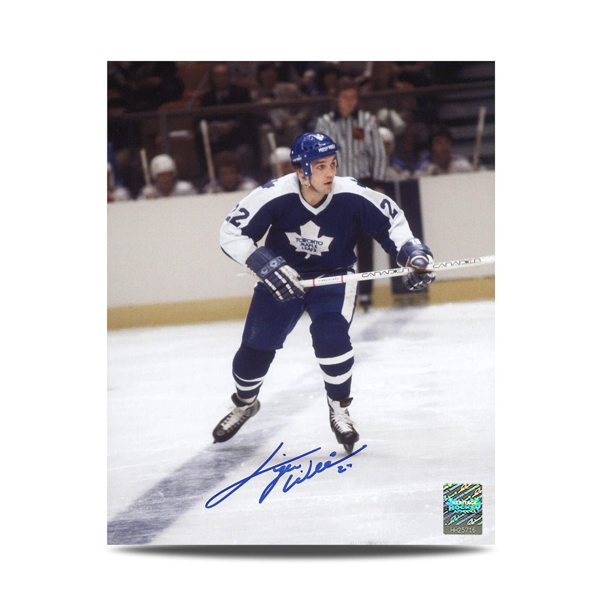 Tiger Williams Autographed Toronto Maple Leafs Hockey 8X10 Photo